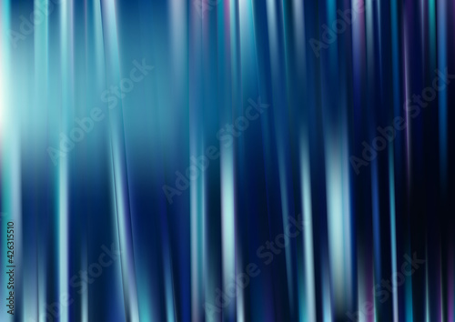 Dark Blue Shiny Vertical Lines and Stripes Background
