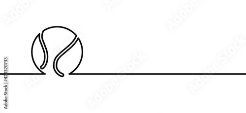 Tennis balls symbol icon. Tennis balls, silhouette. Flat vector line pattern. Game for sports, fitness, activity. Hobby sport logo.
