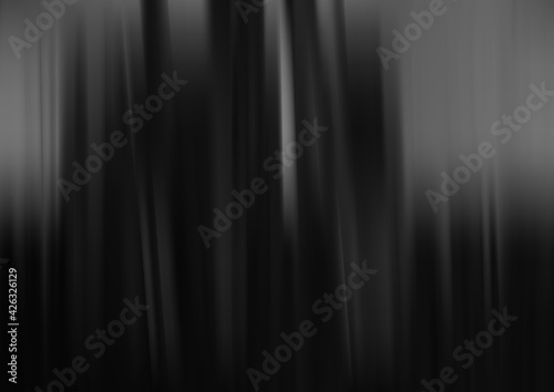 Abstract Black and Grey Shiny Vertical Lines and Stripes Background