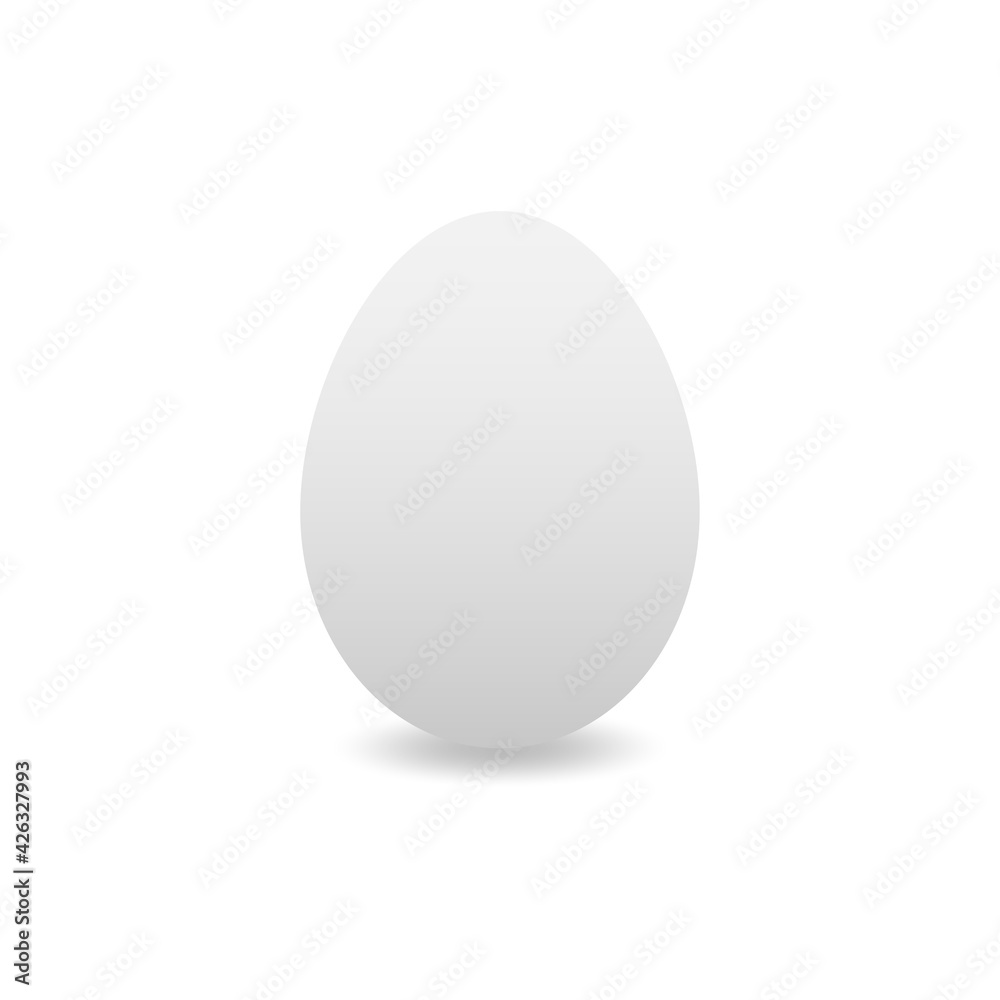 Egg icon. Natural ecological product, dietary, nutritious. Vector illustration in flat design. Egg icon. Natural ecological product, dietary, nutritious. Vector illustration in flat design.