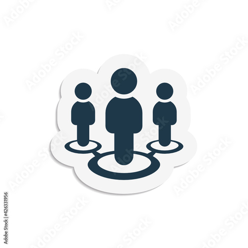 Business Circle - Sticker