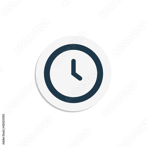 Clock - Sticker