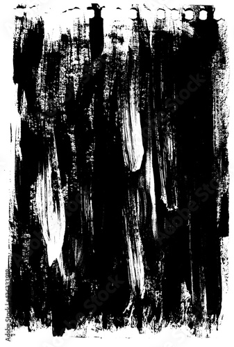 abstract texture black and white paint bristle brush