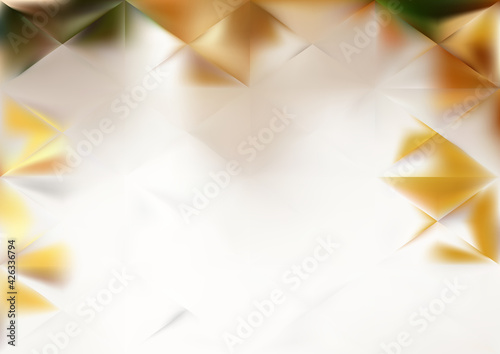 Abstract Orange White and Green Graphic Background Illustration photo