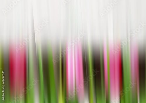 Pink Green and White Shiny Vertical Lines Background Vector Graphic
