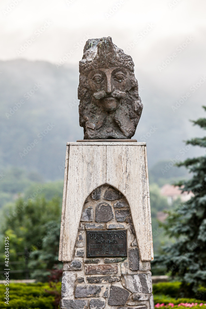 Statue of Vlad Ţepeş in Sighişoara