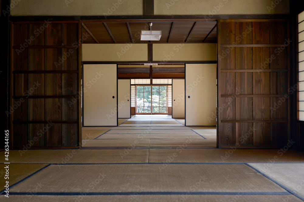 Obraz premium 鴻池新田会所 本屋の座敷 大阪府東大阪市