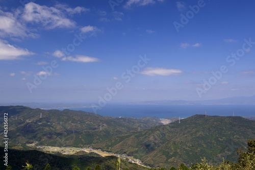 倉岳山頂からの眺め © Kinapi