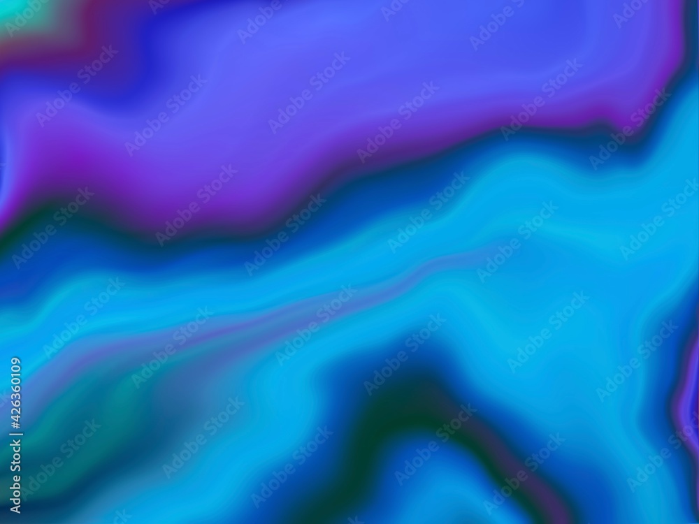 Blue and violet flowing liquid waves abstract motion blurred background. Blue and violet flowing liquid waves abstract motion blurred background.