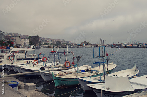 Boats at the harbour
