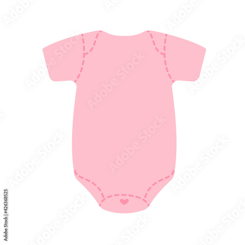 Baby onesie. T-shirt photo frame for newborn baby boy. Baby shower concept.