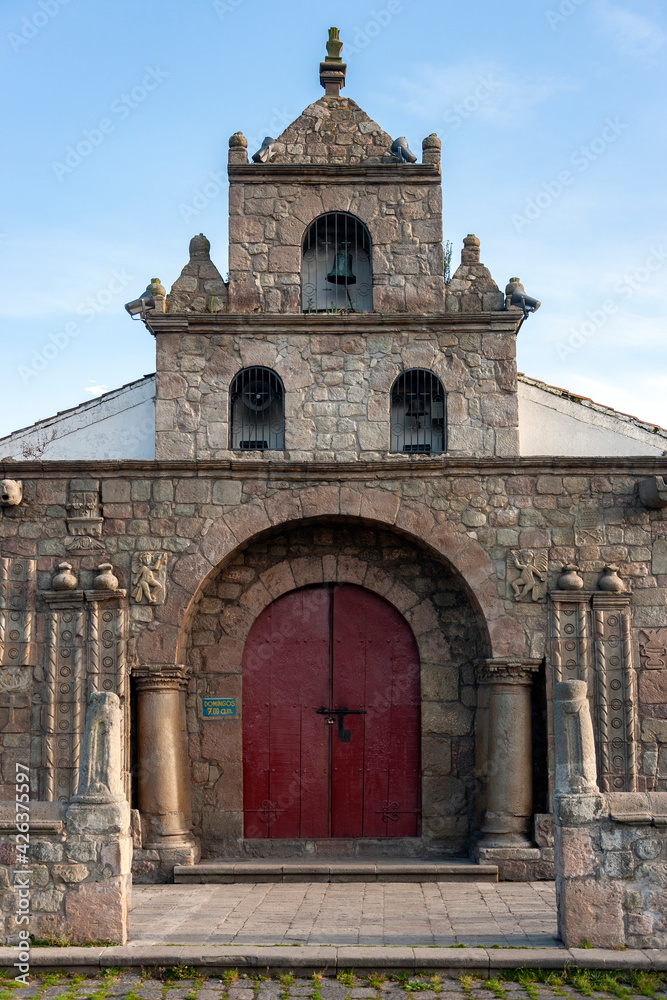 16th Century church near Riobamba - Ecuador