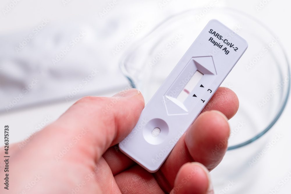 Sars Cov 2 rapid antigen test nasal kit. Self test. test at home ...