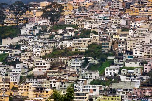 Poor quality housing - Quito - Ecuador - South America © mrallen