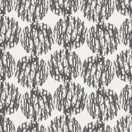 Wallpaper Mural Black and white seamless abstract grunge texture. High quality illustration. Ornate glossy luxurious polished monochrome design for print and surface design. Modern textile art. Ink background. Torontodigital.ca