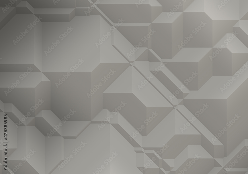 Abstract technology background - Grey backdrop
