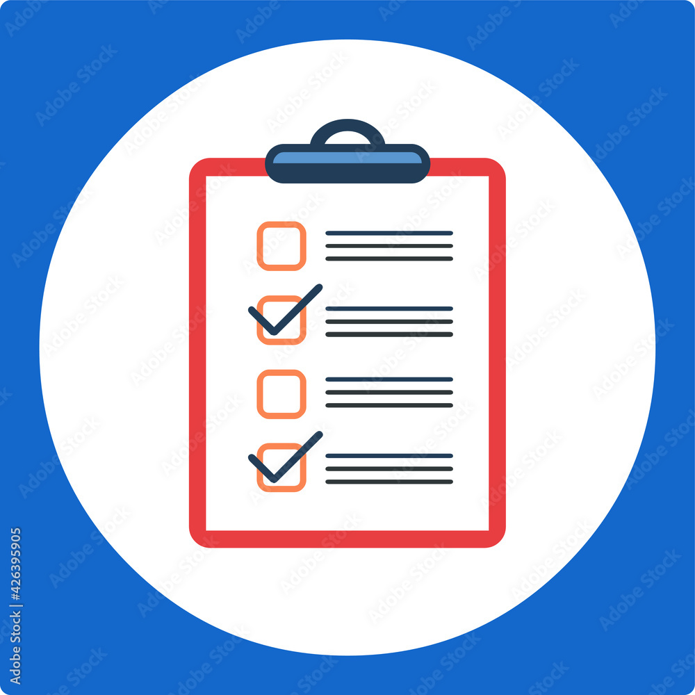 Vector illustration for Checklist EPS10 Vector illustration for Checklist EPS10