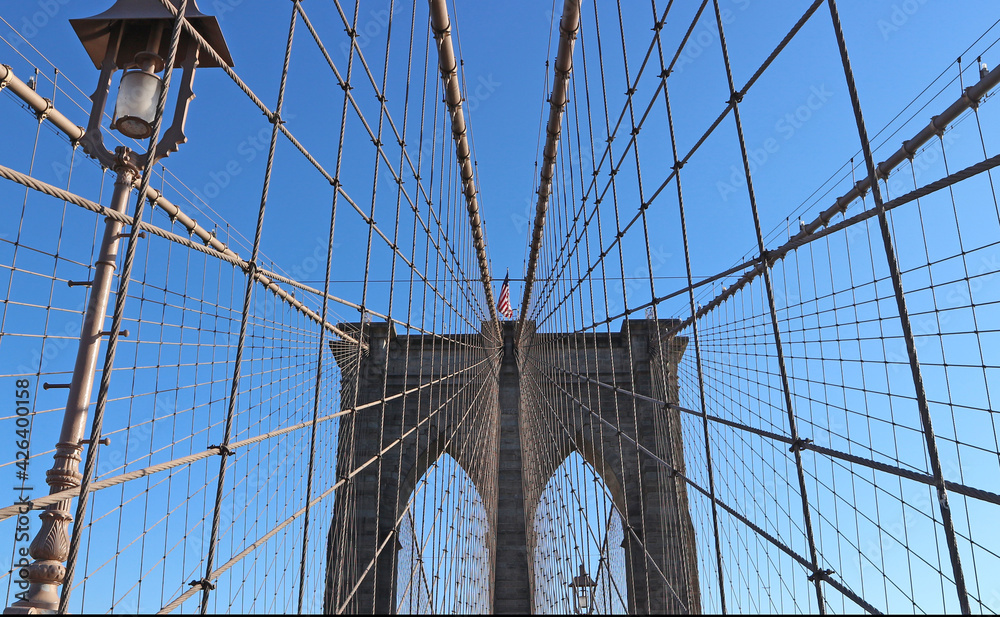 Naklejka premium Brooklyn Bridge New York