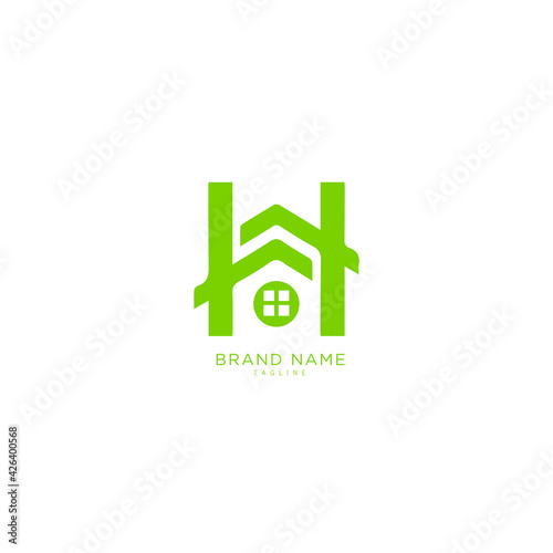 Alphabet letter Initial H, HH, logo premium business typeface, minimal, innovative concept, creative, symbol, company, sign, Monogram, vector, startup, template graphic design.