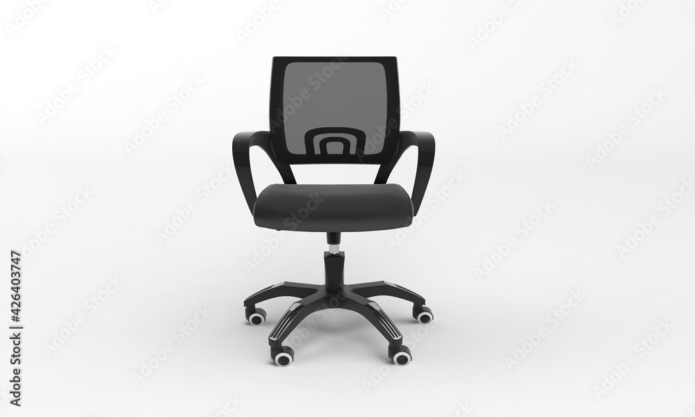 Chair Front View furniture 3D Rendering Chair Front View furniture 3D Rendering