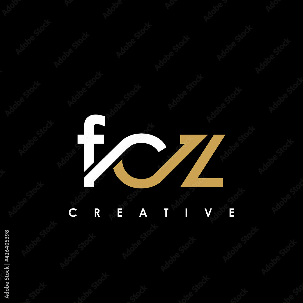 FCZ Letter Initial Logo Design Template Vector Illustration FCZ Letter Initial Logo Design Template Vector Illustration