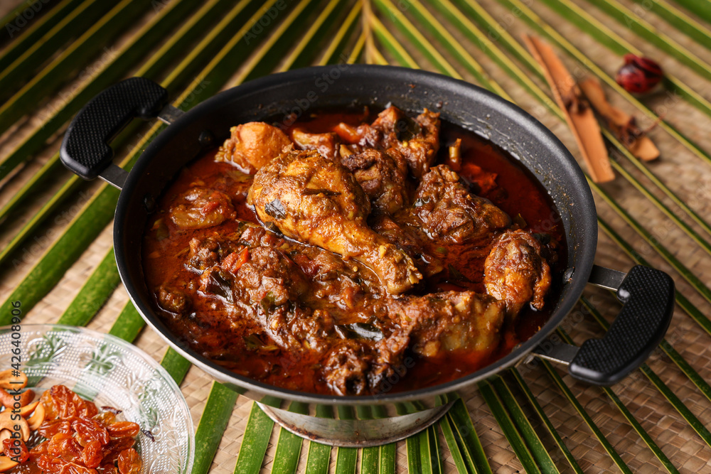 Plakat chettinad Chicken Curry , Sri Lankan Chicken curry pepper