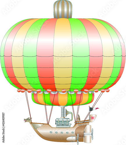 Kukurbal, aerostatic ship
