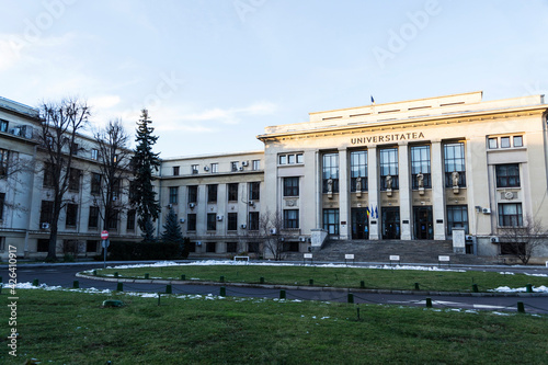 The Faculty of Law, University of Bucharest. Romania. photo