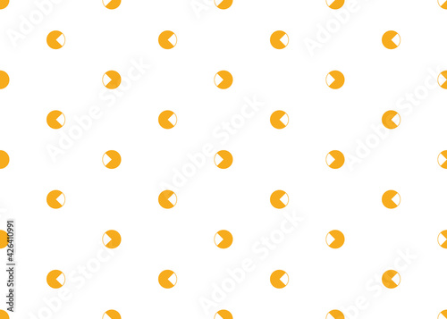 Design background with circles. Seamless background. For wrapping paper design and printing.