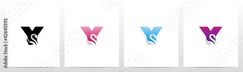 Swan On Letter Logo Design Y