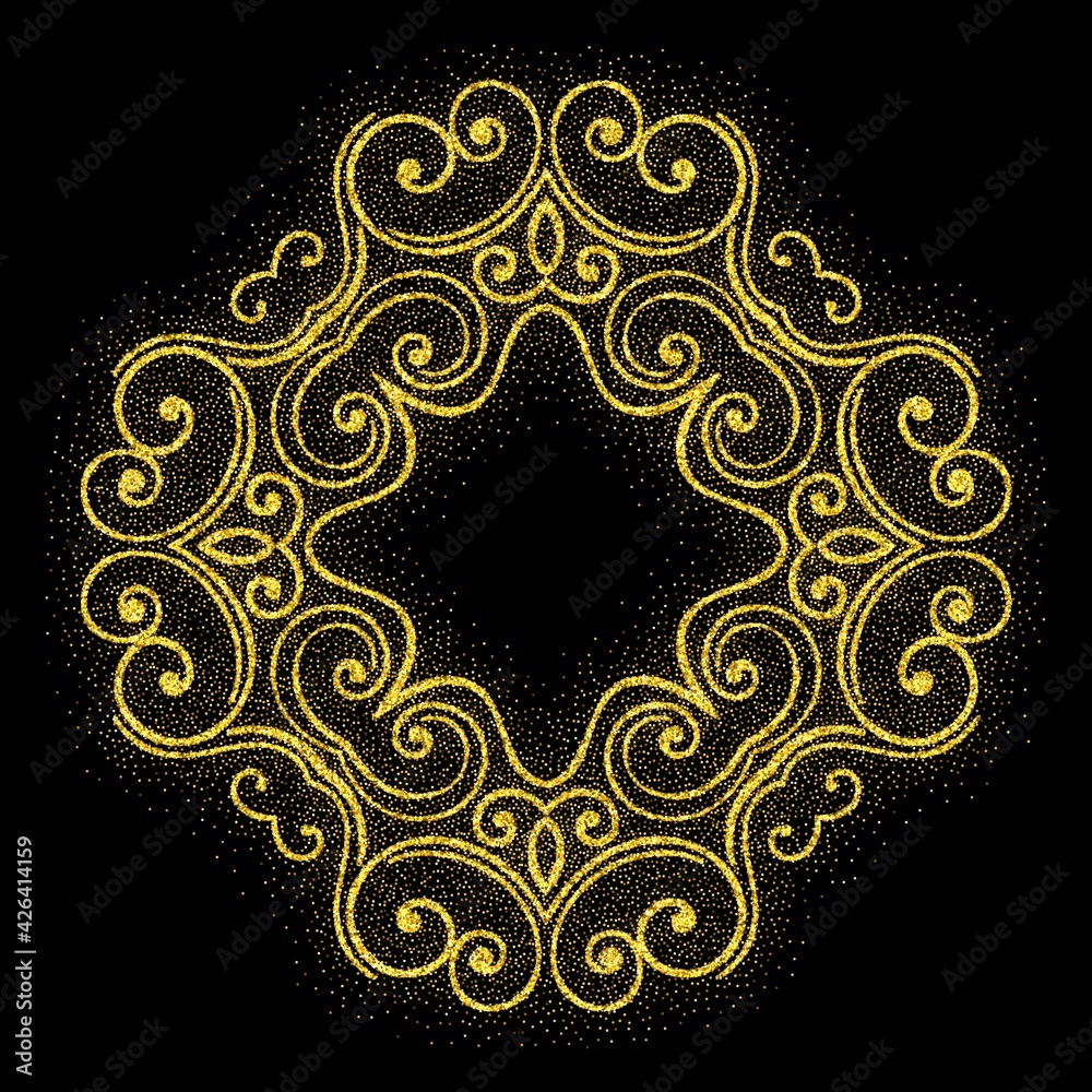 Retro shiny frame or border. Vector illustration. Retro shiny frame or border. Vector illustration.