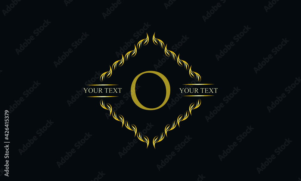 Modern emblem, monogram with the letter O. Icon, company brand. Logo design for business, beauty industry, cosmetics, salon, boutique, company, corporation. Modern emblem, monogram with the letter O. Icon, company brand. Logo design for business, beauty industry, cosmetics, salon, boutique, company, corporation.