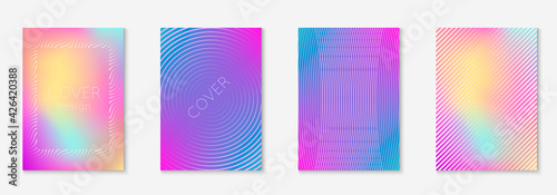 Poster design modern with minimalist geometric lines and shapes.