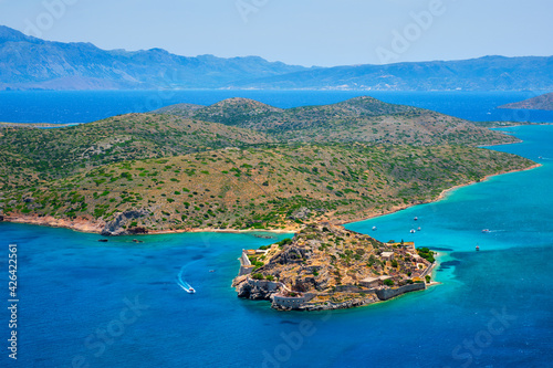 Fototapeta Naklejka Na Ścianę i Meble -  Island of Spinalonga, Crete, Greece