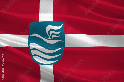 Flag of Fureso  is a municipality in Denmark photo