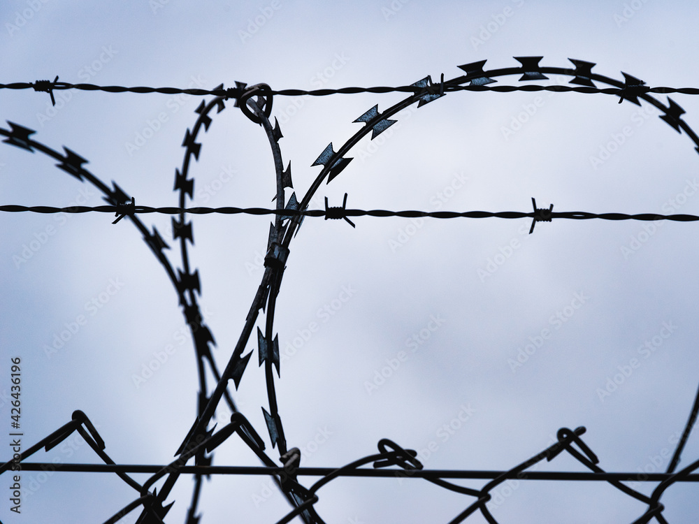 barbed wire and other fencing elements barbed wire and other fencing elements