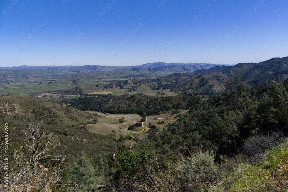 View from Harlan Mountain near Hollister California