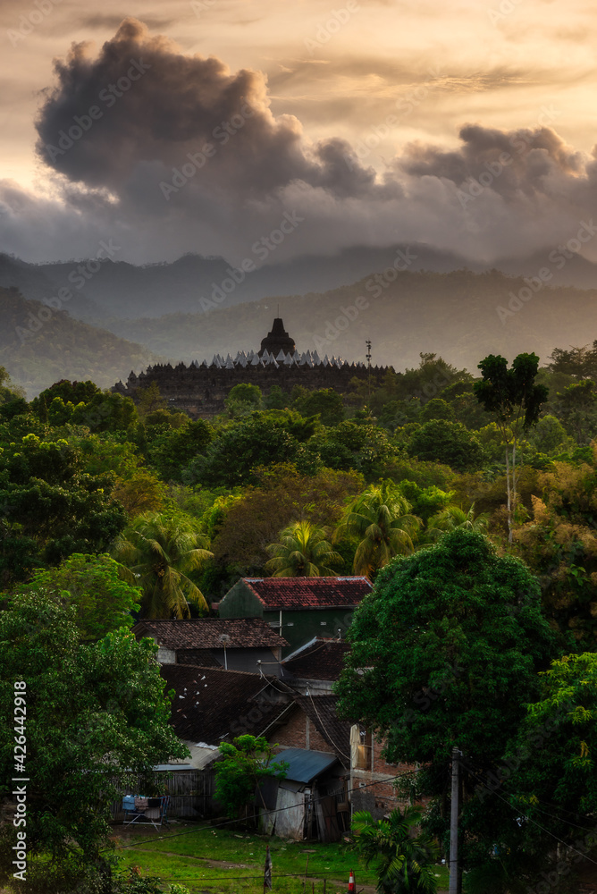 Fototapeta premium Borobudur Temple