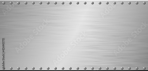 metallic plaque