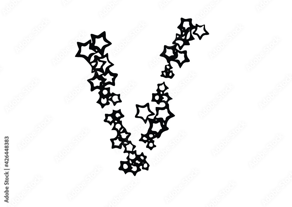 Star Fairy Sparkle Letters/Number
