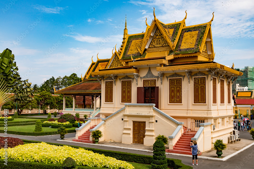 Silver Pagoda complex, Phnom Penh, Cambodia