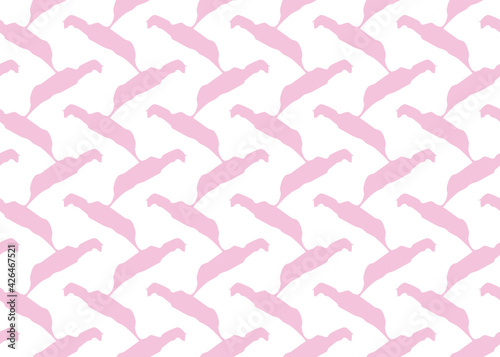 Vector texture background  seamless pattern. Hand drawn  pink  white colors.