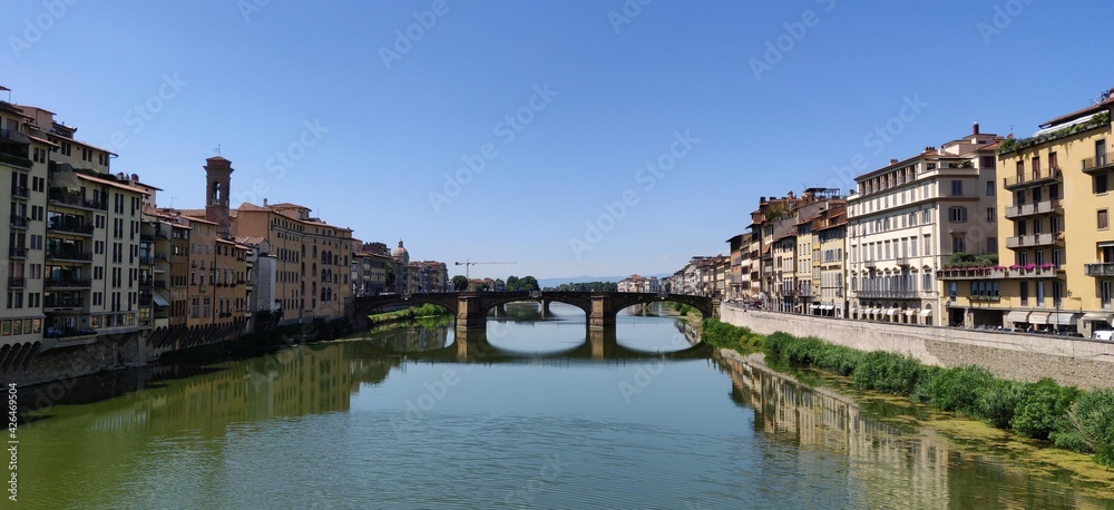 the cityscape of florence
