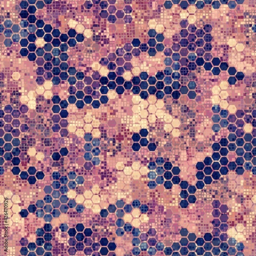 Texture military camouflage seamless pattern. Abstract army vector illustration