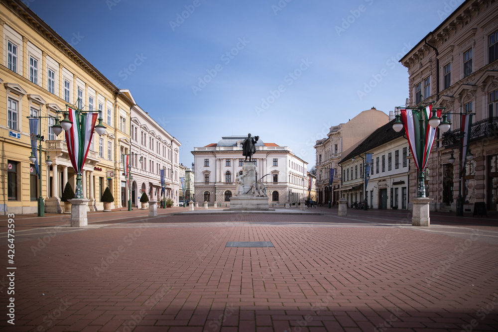Szeged city in Hungary 
