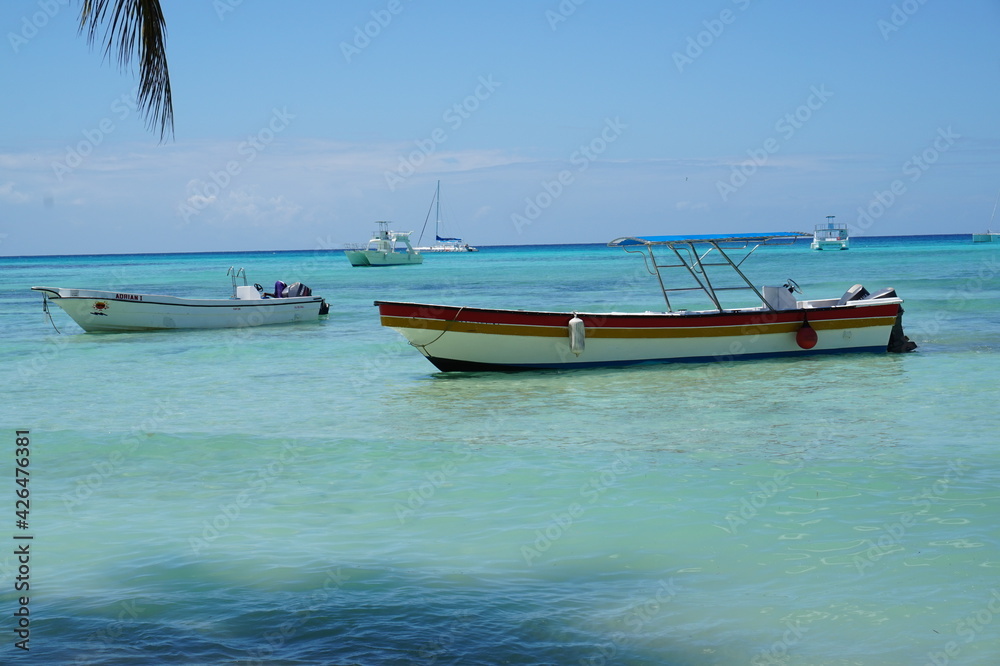 Un bateau aux Caraibes