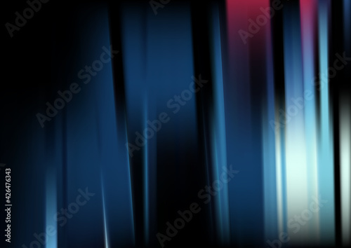 Abstract Black Pink and Blue Shiny Vertical Lines Background