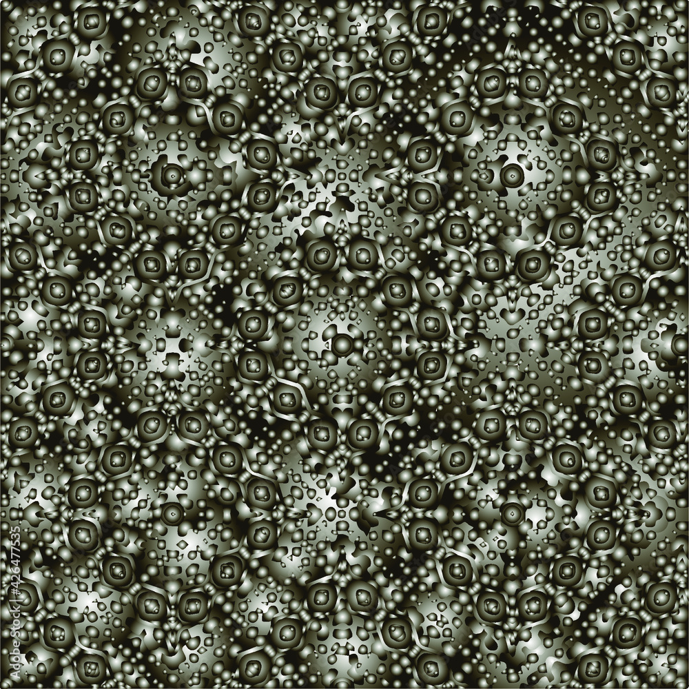 Pattern with a black-and-white gradient . Abstract metallic background Pattern with a black-and-white gradient . Abstract metallic background