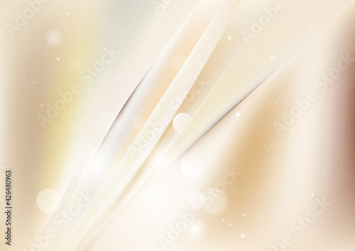 Light Brown Abstract Graphic Background Vector Image