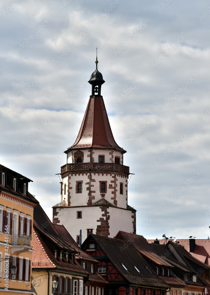 Niggelturm in der Altstadt von Gengenbach Niggelturm in der Altstadt von Gengenbach